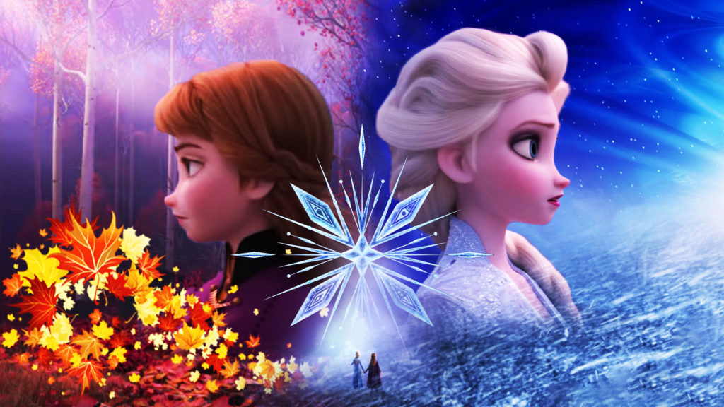 Guto Collector - Fiz uma teoria bem doida. Será que esses quatro símbolos  diferentes no floco de neve do pôster de Frozen 2 seria dos 4 elementos?  Ar, terra, fogo e água?